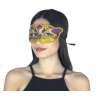Violette und goldene venezianische Maske - Maske zu Großhandelspreisen Violette und goldene venezianische Maske - Maske zu Großhandelspreisen