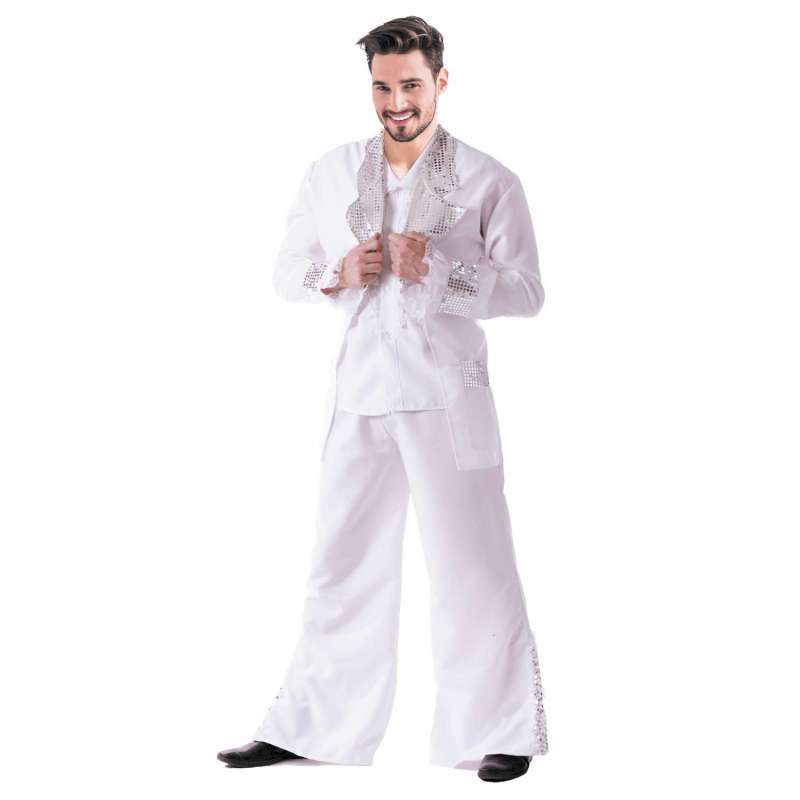 COSTUME FOREVER BLANC XXL à prix grossiste - Déguisement à prix de gros