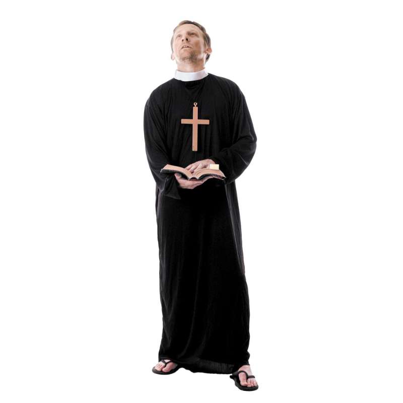 COSTUME PRETRE - Déguisement à prix de gros