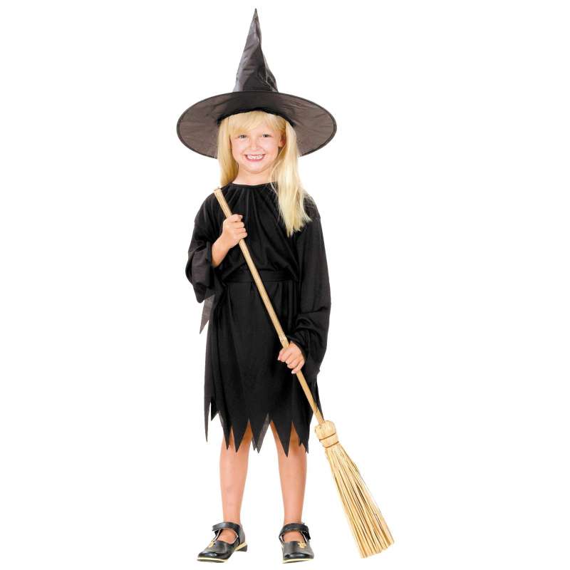 COSTUME SORCIERE 4-6ANS à prix grossiste - Déguisement à prix de gros