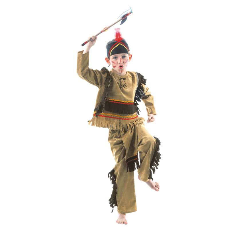 COSTUME INDIEN SIOUX 4-6ANS - Déguisement à prix grossiste