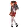 Costume Zombie Studente con Camicia e Gonna - Costume a prezzi all'ingrosso Costume Zombie Studente con Camicia e Gonna - Costume a prezzi all'ingrosso
