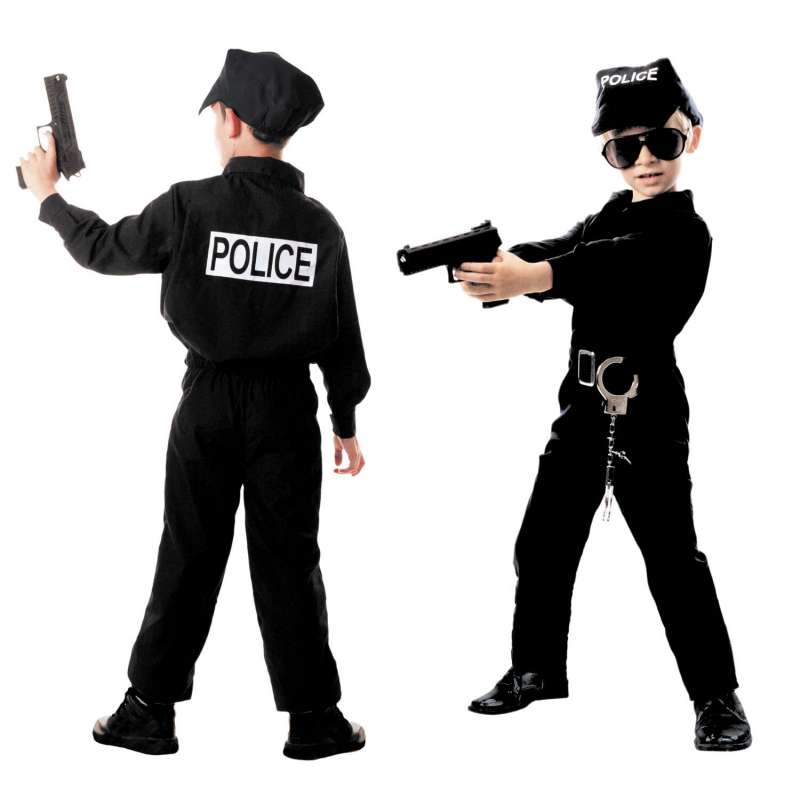POLICE COSTUME 4-6 YEARS - Disguise at wholesale prices