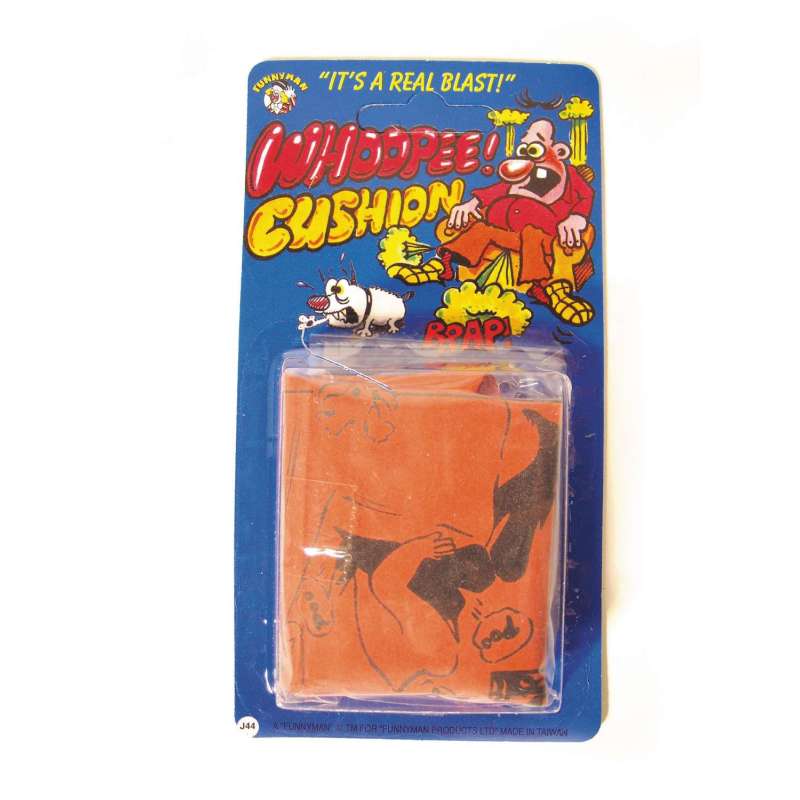 Luchtkussen 30x30 cm voor ontspanning - grappen en grollen tegen groothandelsprijzen