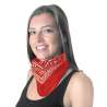 RØd Bandana 53x53 cm i 100% bomuld - Bandana til engrospris RØd Bandana 53x53 cm i 100% bomuld - Bandana til engrospris