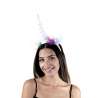 Cerchietto Unicorno Bianco con Tulle Multicolore - cerchietto a prezzi all'ingrosso