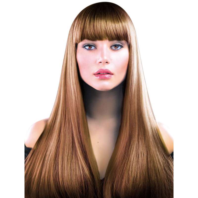 Peruca Castanha Lola 180g a preço grossista - peruca a preço grossista