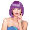 Peruca Neon Cabaret Violeta - peruca a preço grossista