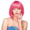 Neonrosa Cabaret-Perücke 60 cm - Perücke zu Großhandelspreisen