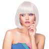 Parrucca Cabaret Bianca Taglia Unica - parrucca a prezzi all'ingrosso