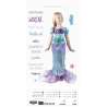 Costume da Sirena 4-6 Anni - Costume a prezzi all'ingrosso Costume da Sirena 4-6 Anni - Costume a prezzi all'ingrosso