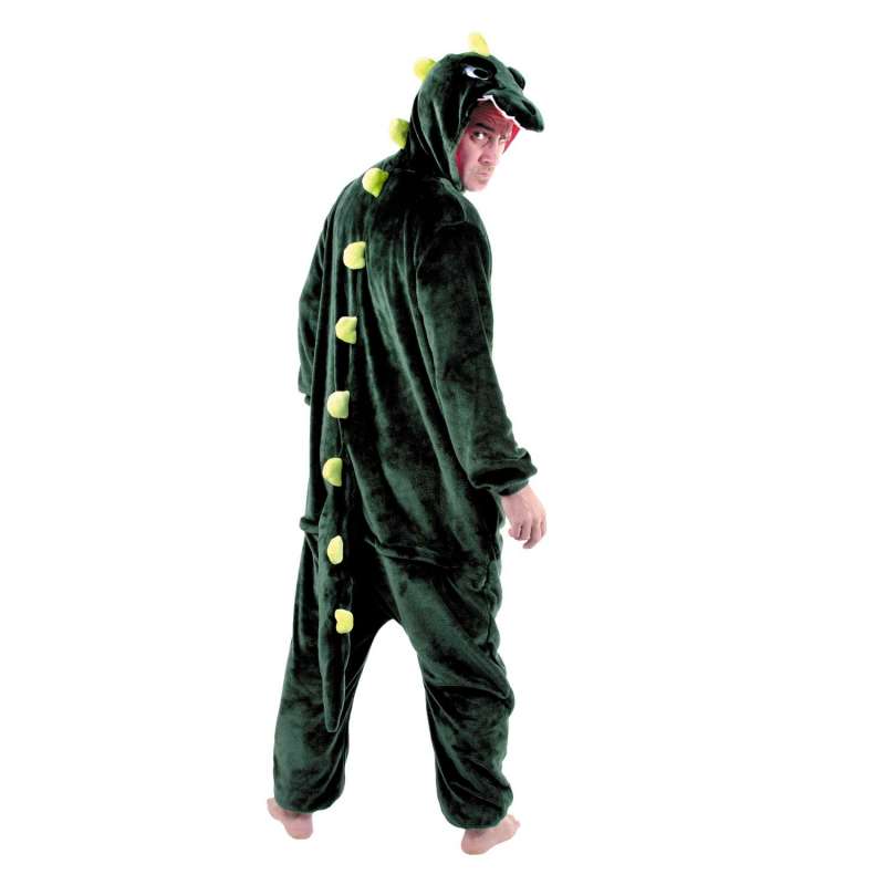 ADULT GREEN DINO KIGURUMI COSTUME - Disguise at wholesale prices