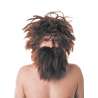 Parrucca Cro-Magnon con Barba, 160g - parrucca a prezzi all'ingrosso
