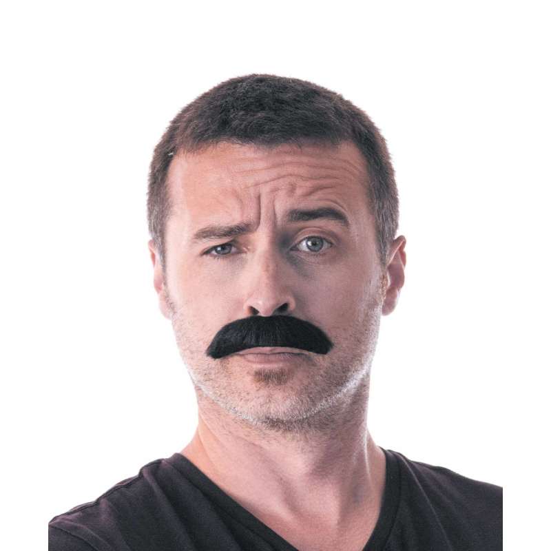 BLACK DUPONT MOUSTACHE - moustache at wholesale prices