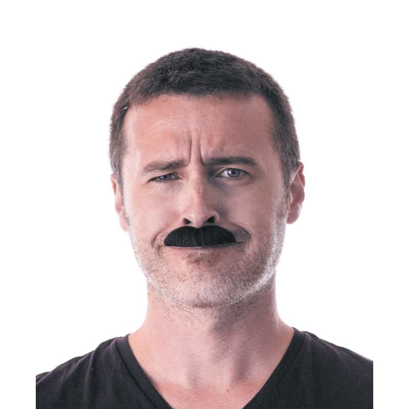 MOUSTACHE DALTON NOIRE - moustache à prix de gros
