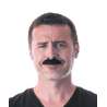 Moustache Dalton Negra Talla Grande - bigote a precios de mayorista