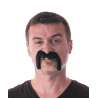 Sort Moustache Watson 6 cm - skæg til engrospris Sort Moustache Watson 6 cm - skæg til engrospris