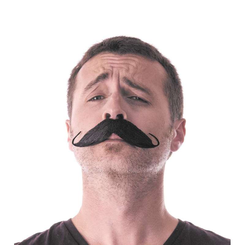 MOUSTACHE ARISTO NOIRE - moustache à prix de gros