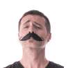 BLACK ARISTO MOUSTACHE - moustache at wholesale prices