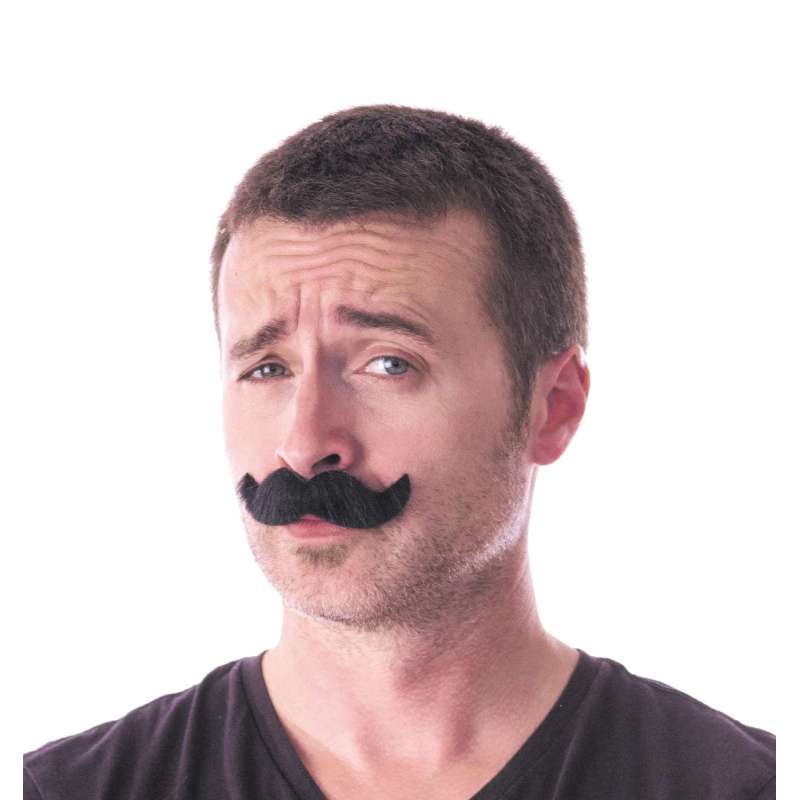 Moustache Classy Preto Médio - bigode a preço grossista