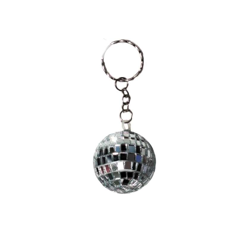 DISCO BALL KEY RING 4 CM - disco ball at wholesale prices