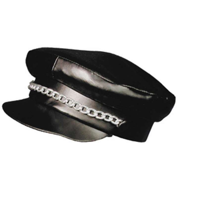 CASQUETTE ROCKER NOIRE - Casquette à prix de gros