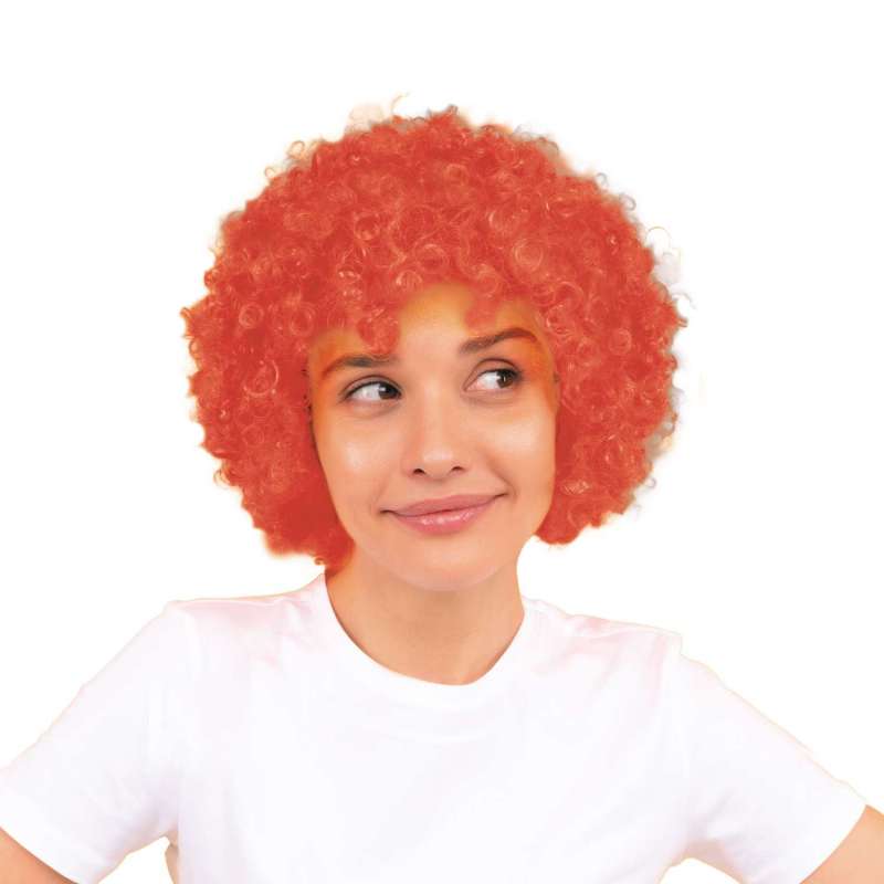 Peluca Pop Roja Talla Única - peluca a precios de mayorista