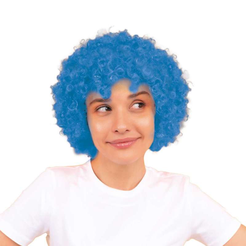 Peluca Pop Azul de Tamaño Estándar - peluca a precios de mayorista