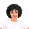 Peluca Pop Negra Talla Única - peluca a precios de mayorista