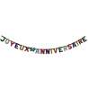 HOLO GIANT LETTER JA GARLAND 3.50M - garland at wholesale prices