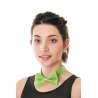 Pajarita Verde Fluo de 10 cm - pajarita de fantasía a precios de mayorista