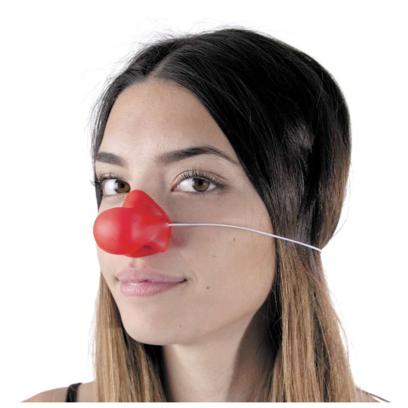BOZO CLOWN NOSE - false nose at wholesale prices