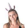 Zilveren Unicorn Haarband voor Kinderen - haarband tegen groothandelsprijzen Zilveren Unicorn Haarband voor Kinderen - haarband tegen groothandelsprijzen