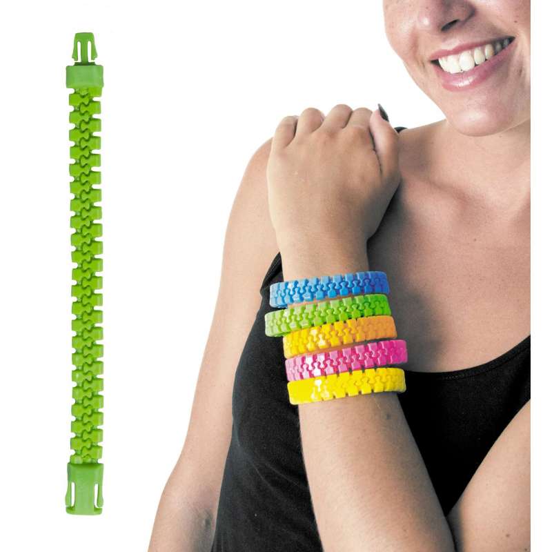 Groene Ritsarmband 15 cm - Armband tegen groothandelsprijzen