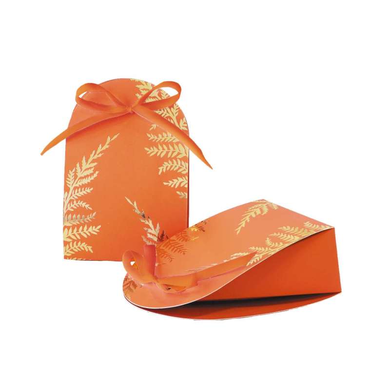 Conjunto de 8 Caixas Terracota 12x8cm - caixa de cartão a preço grossista