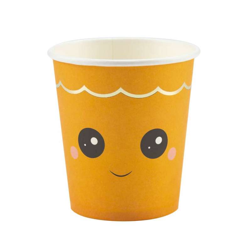 Halloween Papieren Gobelets 200ml - 8 Stuks tegen groothandelsprijzen - Halloween decoratie tegen groothandelsprijzen