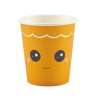 SWEETY HALLOWEEN PUMPKIN CUPS 200ML X 8 - Halloween decoration at wholesale prices