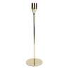 Guld Aluminium Bougeoir 8x28 cm - Stage til engrospris