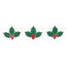 CHRISTMAS HOLLY GARLAND - garland at wholesale prices