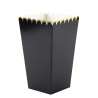 BLACK AND GOLD POPCORN BOXES X 8 - Halloween decoration at wholesale prices