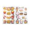STICKERS JUNK FOOD X 25PCS - Autocollant à prix grossiste