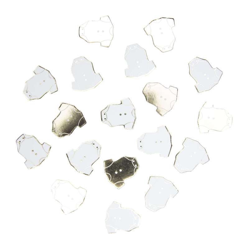 Bordkonfetti i tykt papir, 10g - konfetti til engrospris