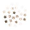 Confettis de mesa estrellas rosa dorado 1cm - confeti a precios de mayorista