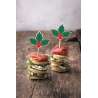 Picks de Cocktail de Natal 10PCS 4,7x10cm - Acessório de Natal a preço grossista