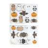 SWEETY HALLOWEEN STICKERS X 25PCS - Halloween decoration at wholesale prices