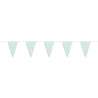 PASTEL BLUE AND GOLD FESTOON PENNANT GARLAND 3M - garland at wholesale prices