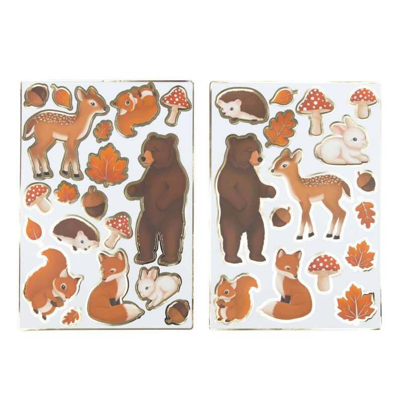 STICKERS WOODLAND X 35PCS - Autocollant à prix de gros