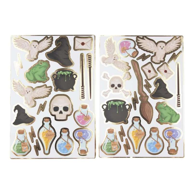 STICKERS APPRENTI SORCIER X40PCS - Autocollant à prix de gros