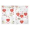 Hartenstickers A5, 60 Stuks - Sticker tegen groothandelsprijzen