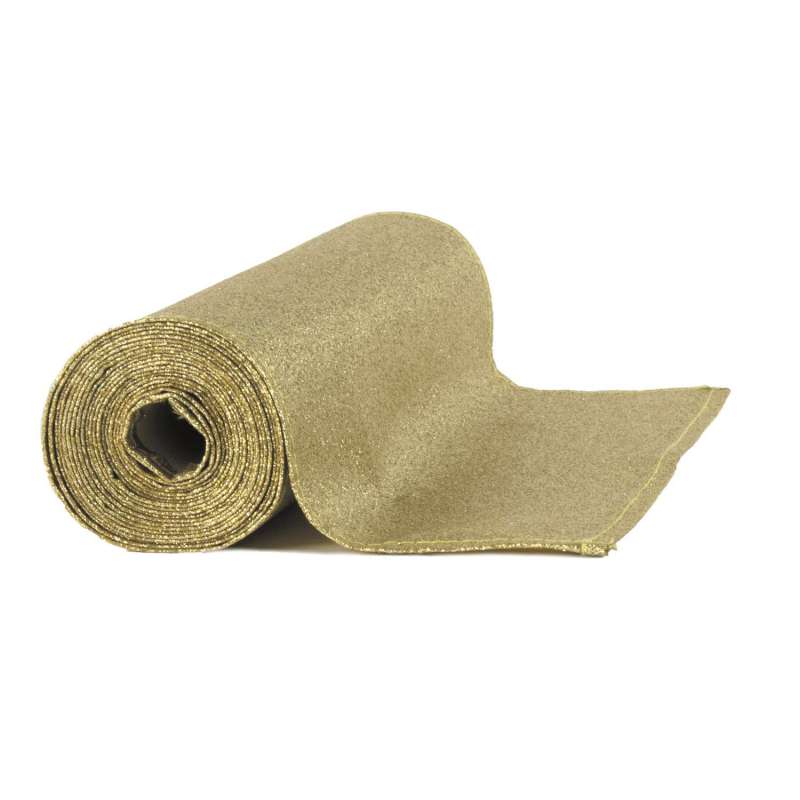 Guld Glitter LØber 300x30cm - løber til engrospris